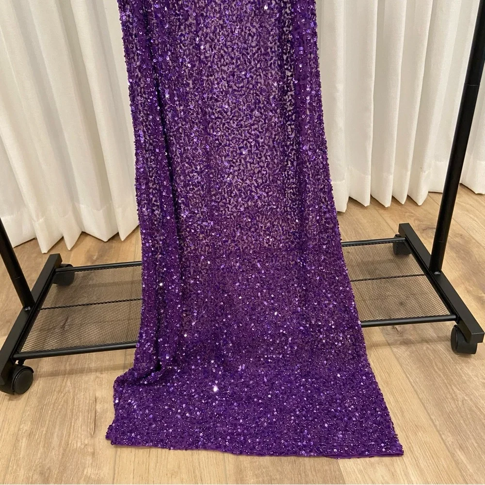 Retrofete Clarisse Sheer Sequin Dress - Picture 6 of 8